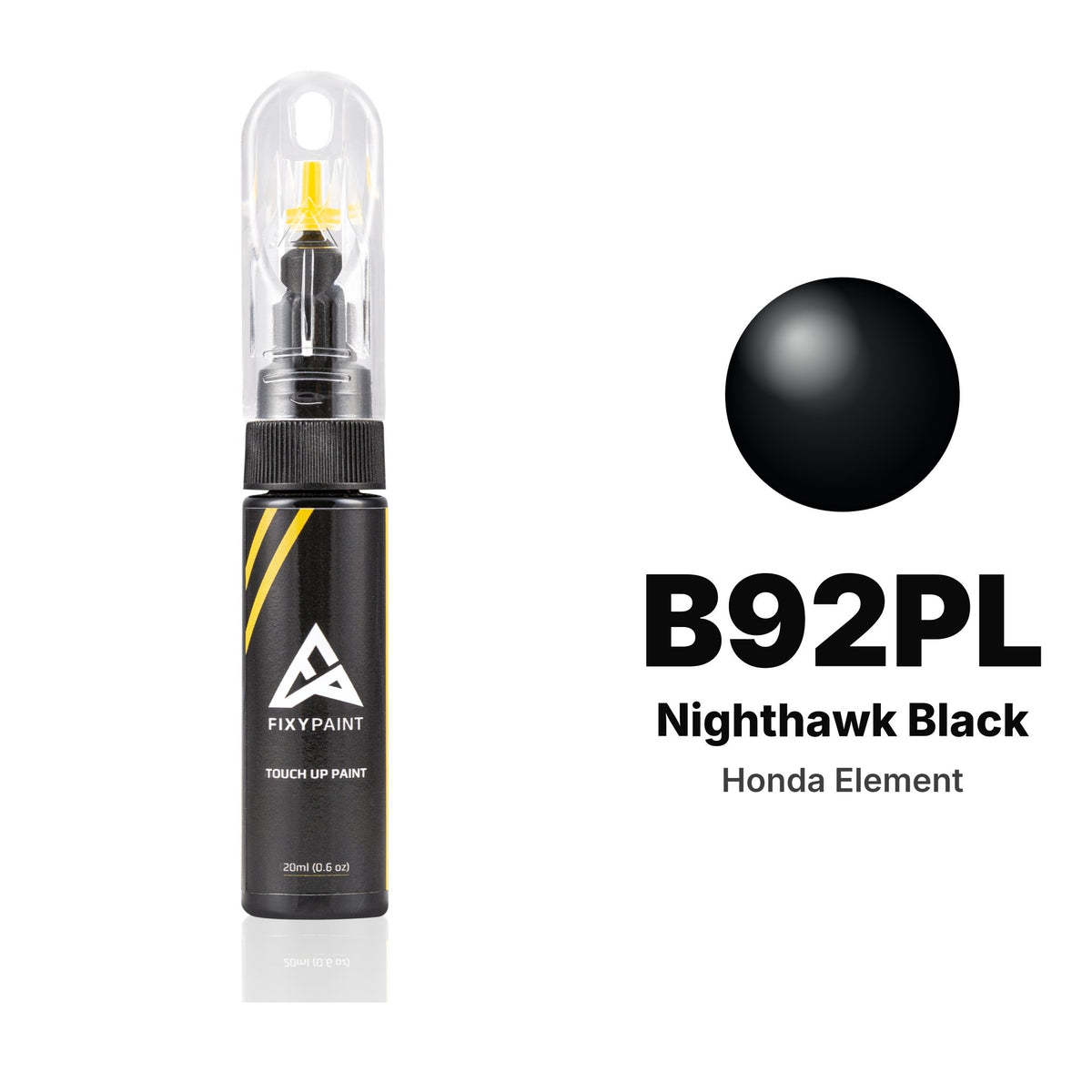 Honda Element B92PL Nighthawk Black touch-up paint, Basic kit