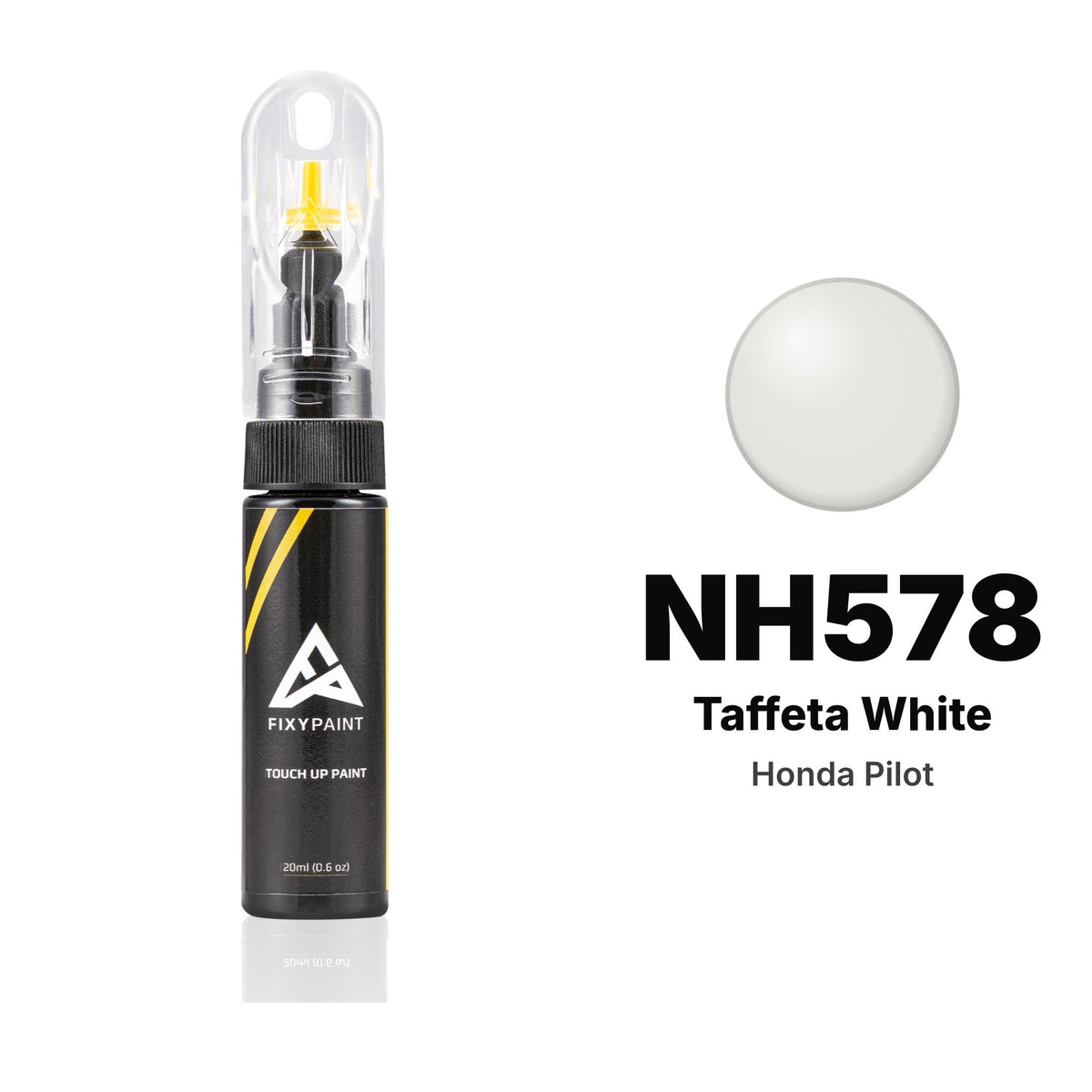 Touch-up paint for Honda Pilot NH578 Taffeta White, Basic kit