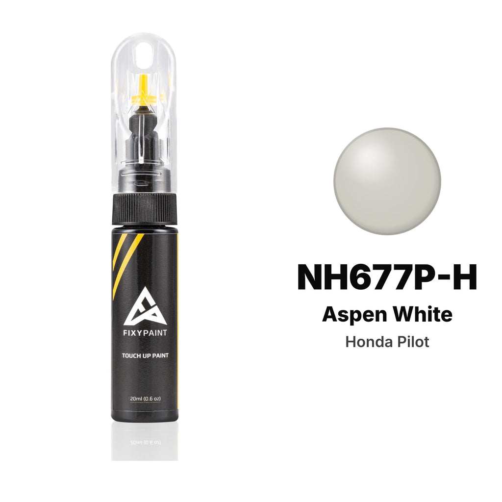 Touch-up paint for Honda Pilot NH677P-H Aspen White, Basic kit