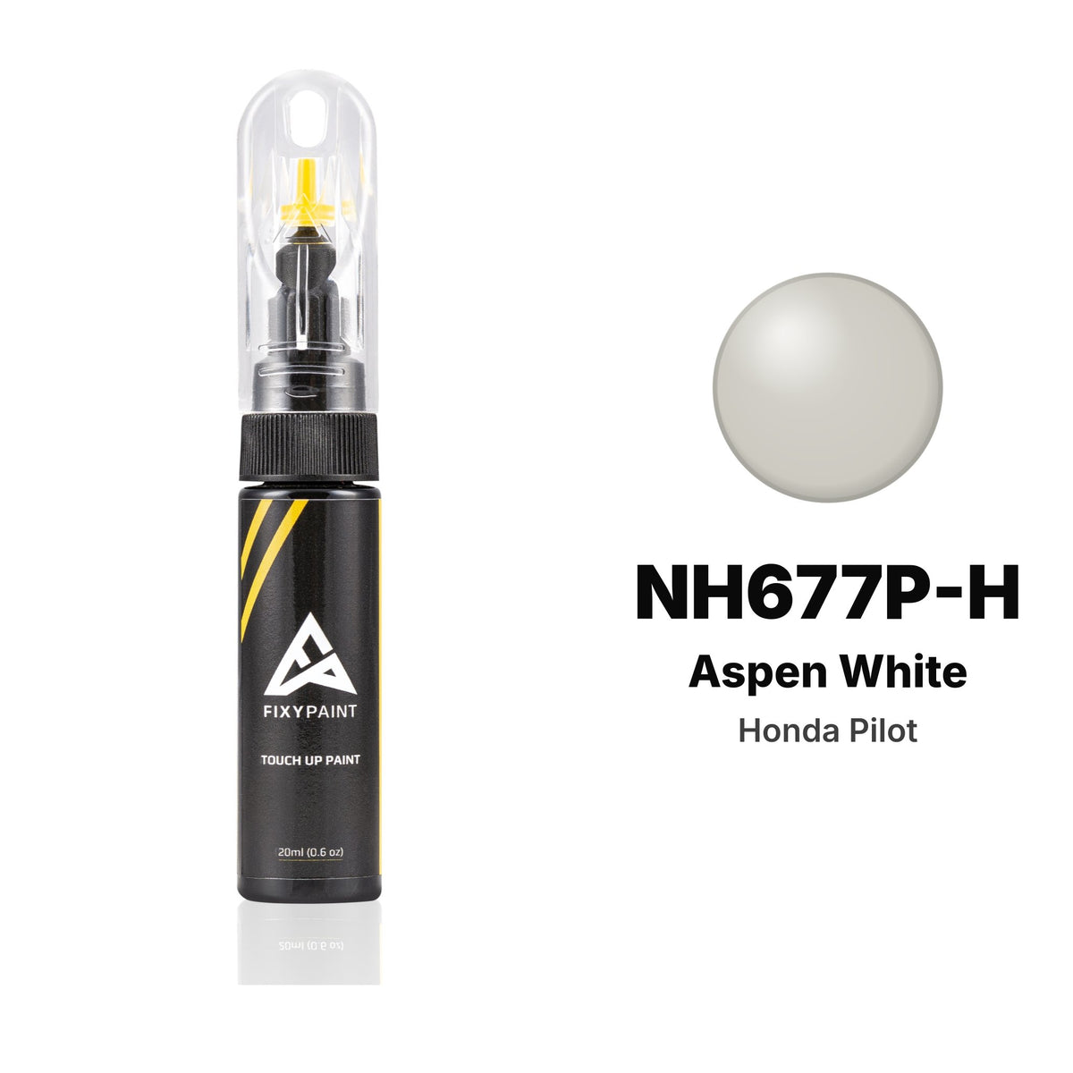 Touch-up paint for Honda Pilot NH677P-H Aspen White, Basic kit