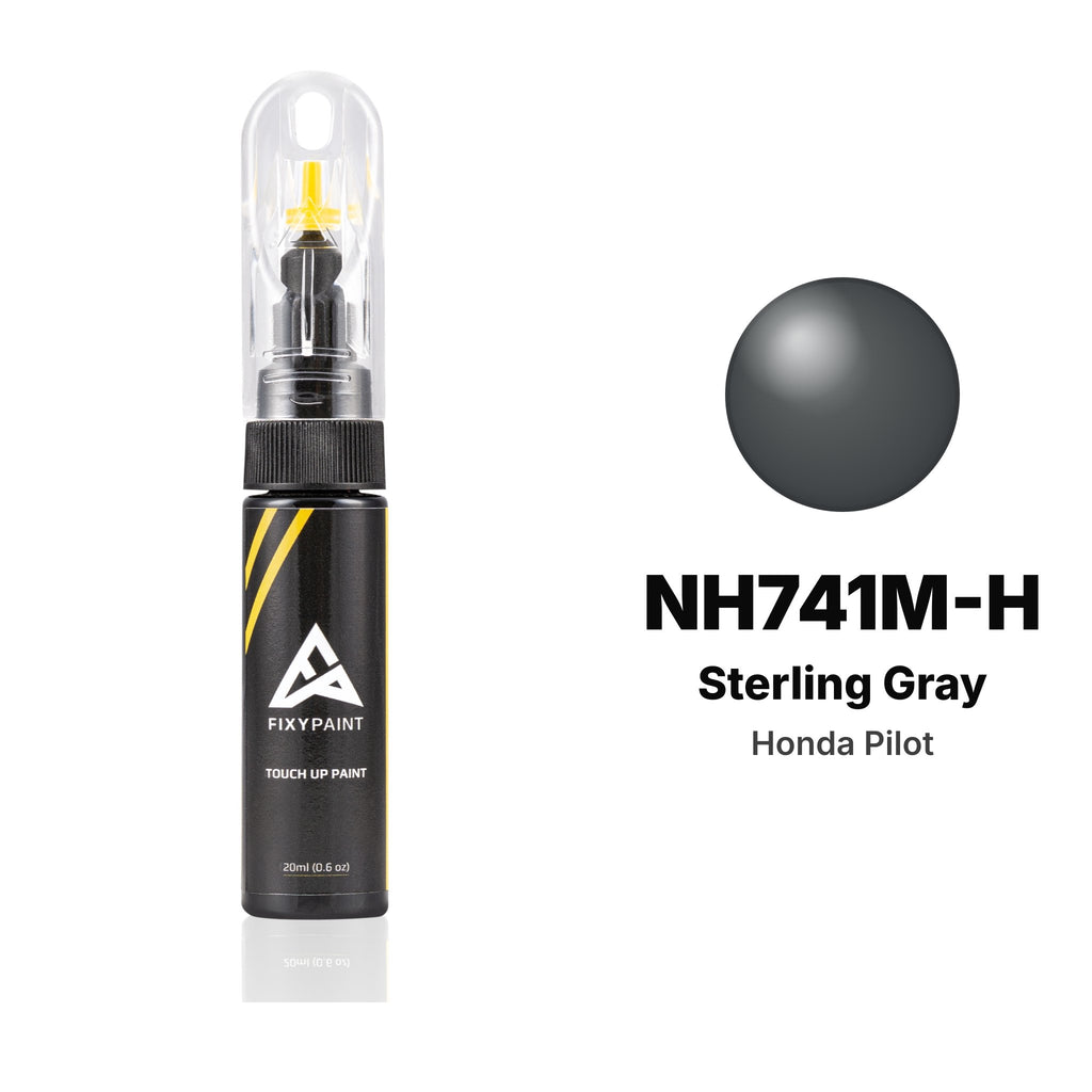 Touch-up paint for Honda Pilot NH741M-H Sterling Gray, Basic kit