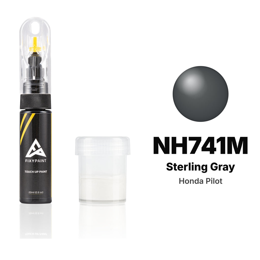 Touch-up paint for Honda Pilot NH741M Sterling Gray, Standard kit