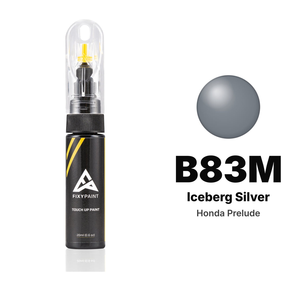 Touch-up paint for Honda Prelude B83M Iceberg Silver, Basic kit