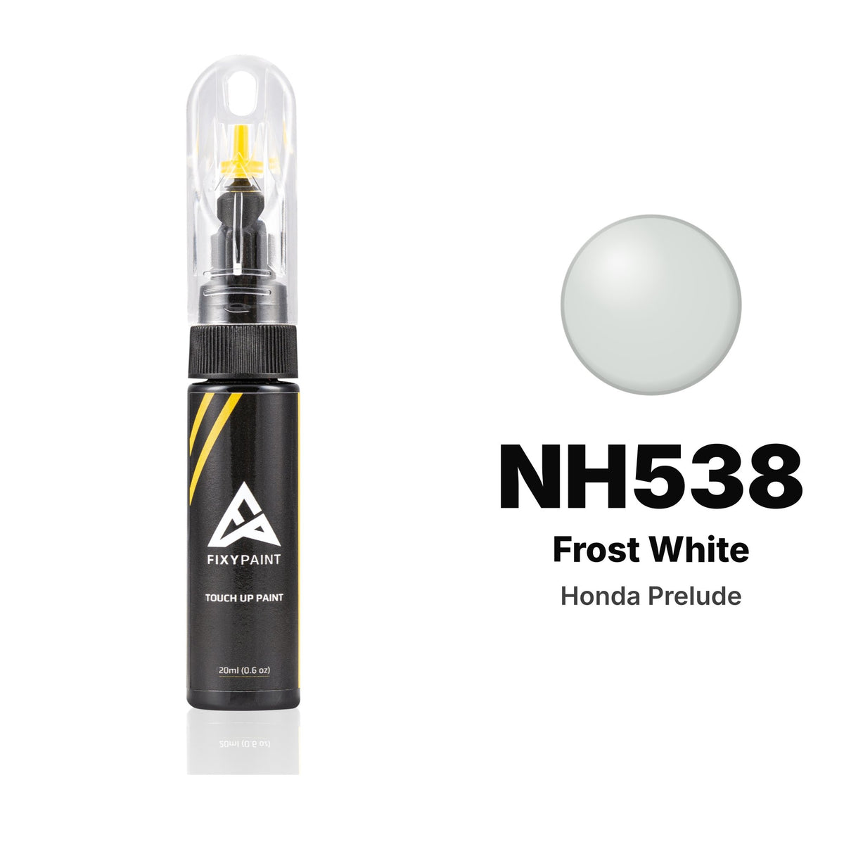 Touch-up paint for Honda Prelude NH538 Frost White, Basic kit