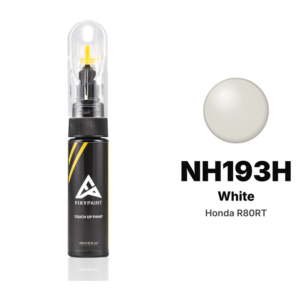 Touch-up paint for Honda R80RT NH193H White, Basic kit
