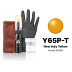 Lackstift für Honda S2000 – Y65P-T New Indy Yellow (2004–2009), Set Komplett