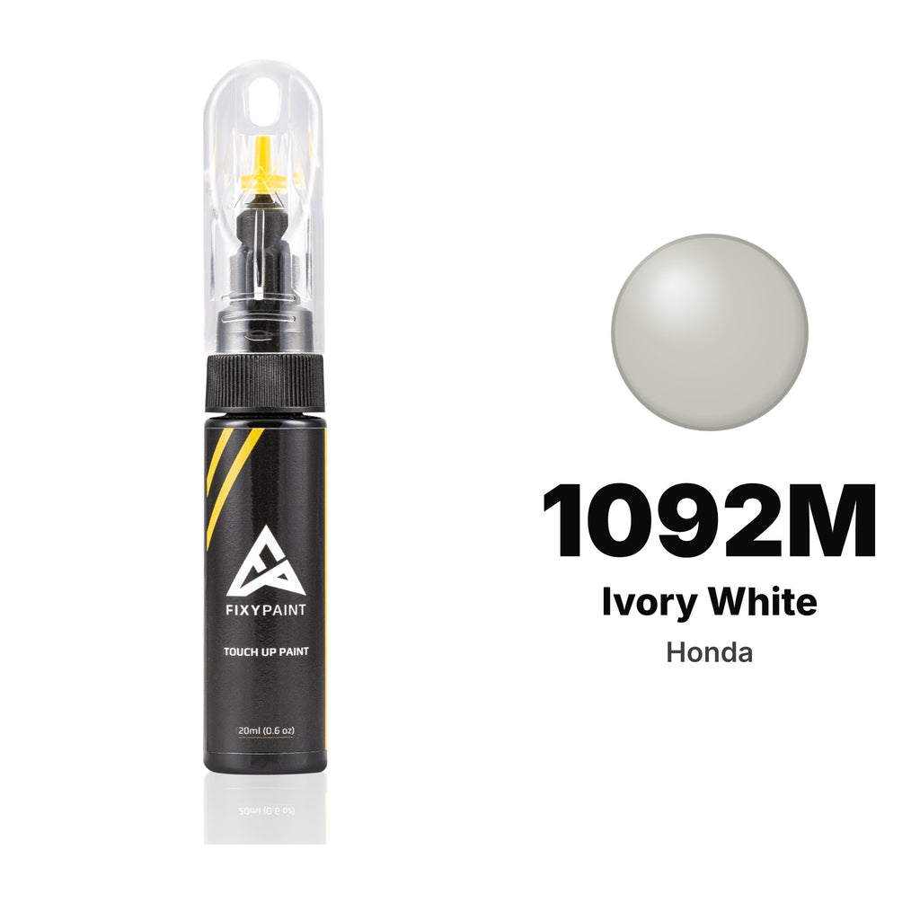 Touch-up paint for Honda 1092M Ivory White, Basic kit