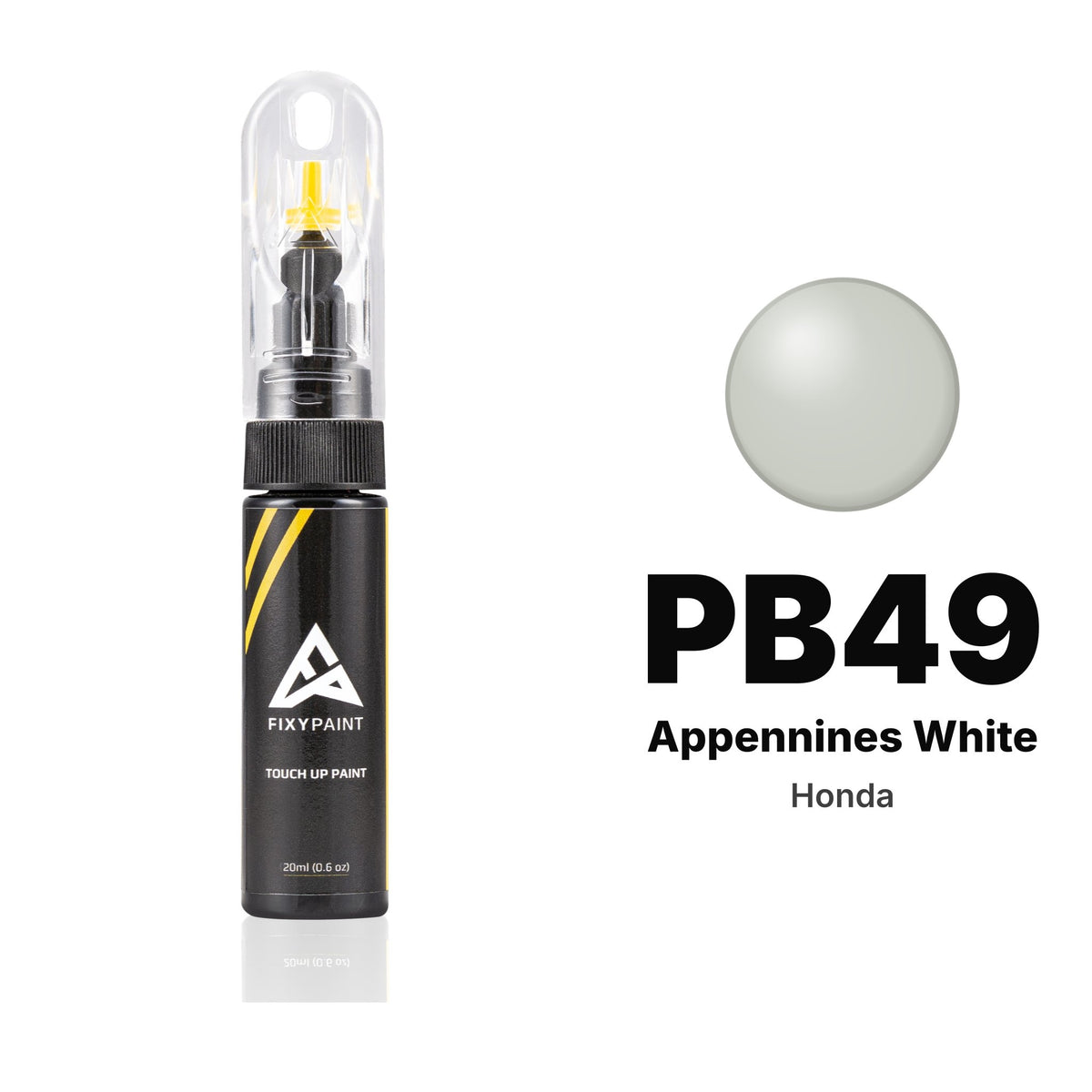 Touch-up paint for Honda PB49 Appennines White, Basic kit
