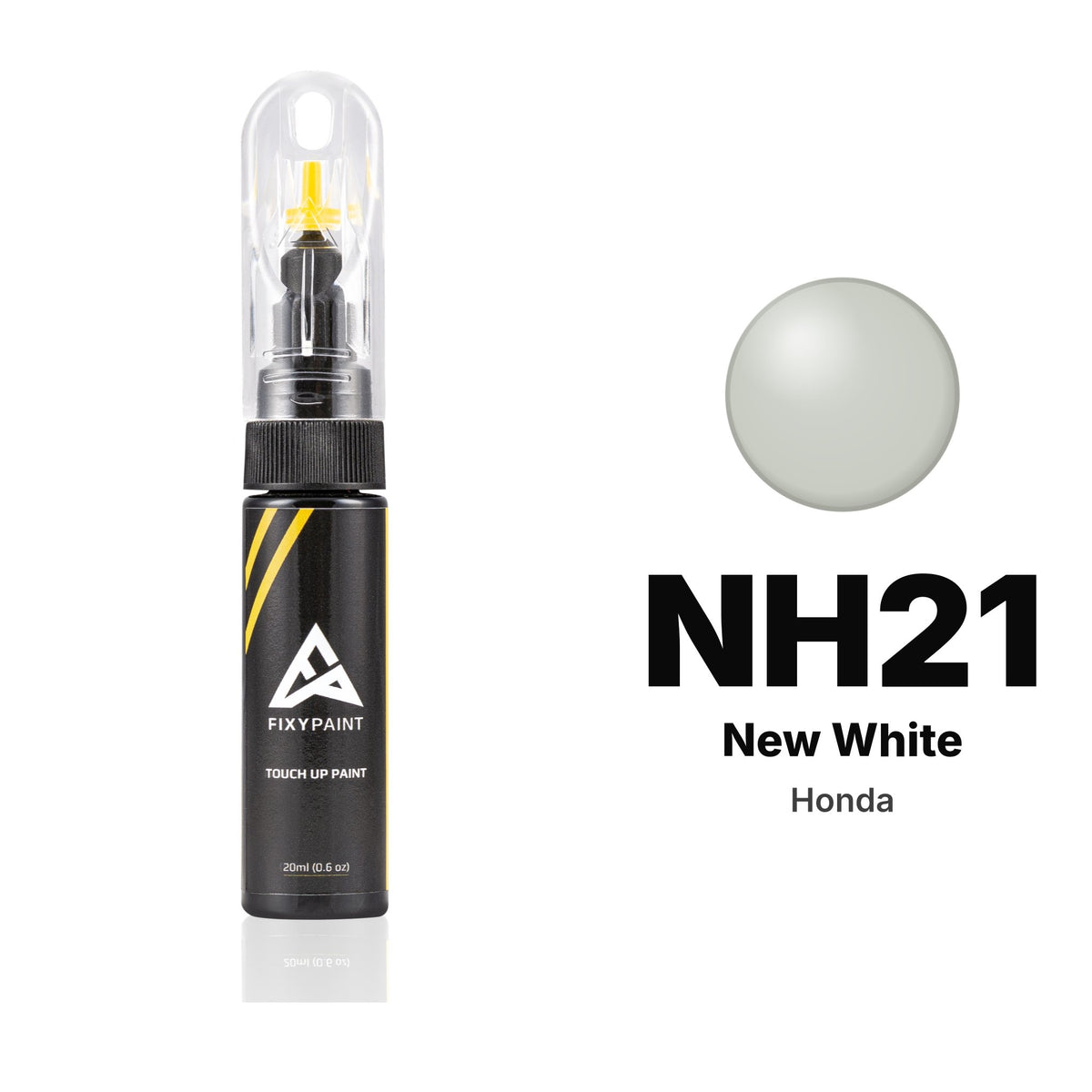 Peinture de retouche pour Honda – NH21 New White (tous modèles, 1971–1974), kit Basique