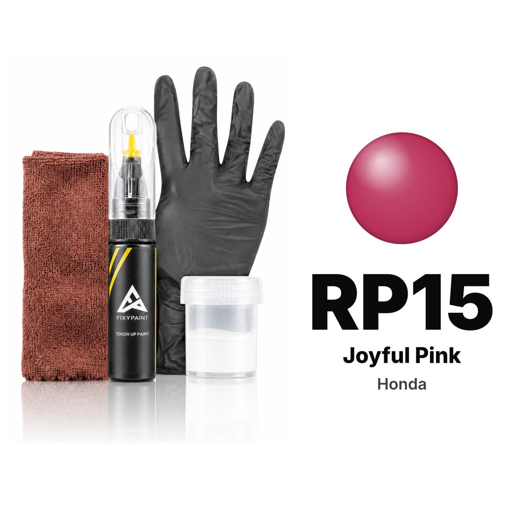 Touch-up paint for Honda RP15 Joyful Pink, Complete kit
