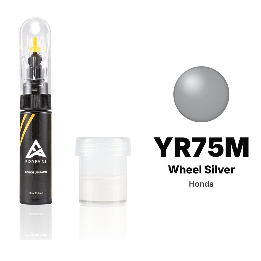 Touch-up paint for Honda YR75M Wheel Silver, Standard kit