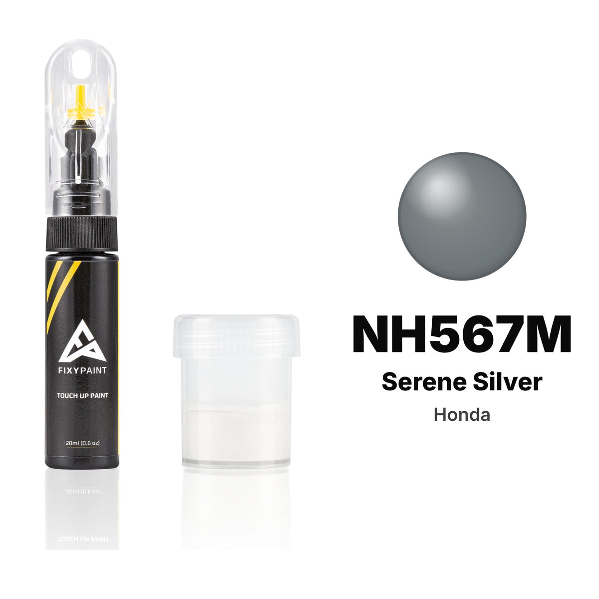 Touch-up paint for Honda NH567M Serene Silver, Standard kit
