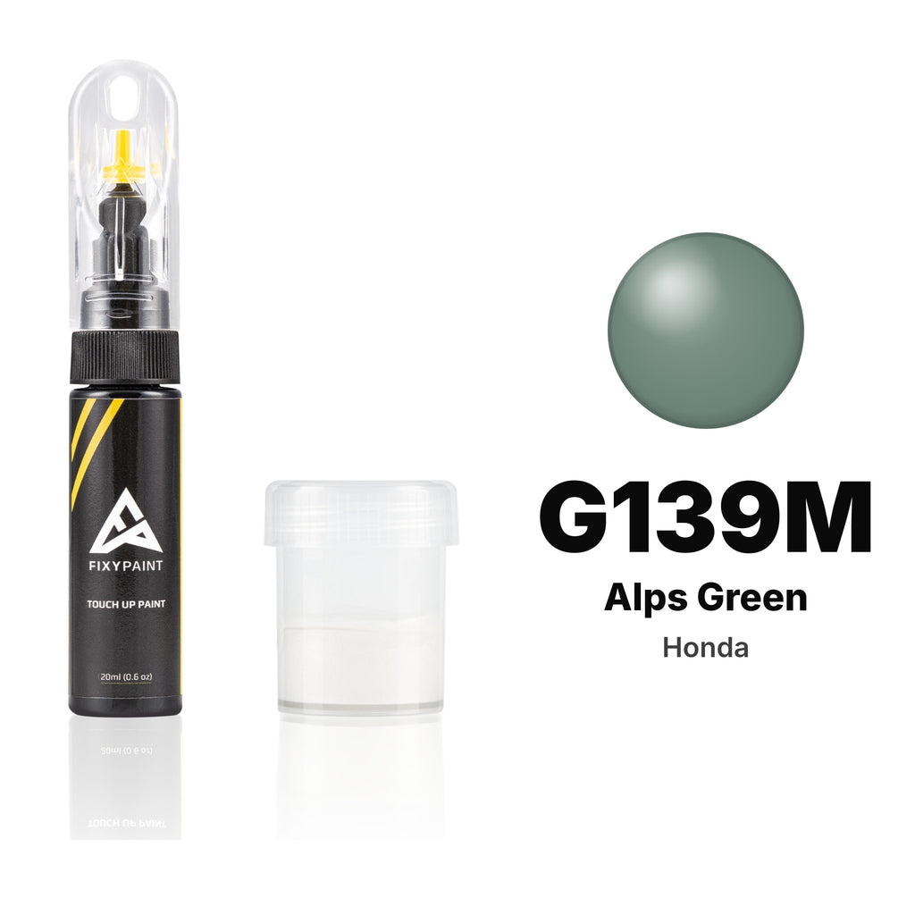 Touch-up paint for Honda G139M Alps Green, Standard kit