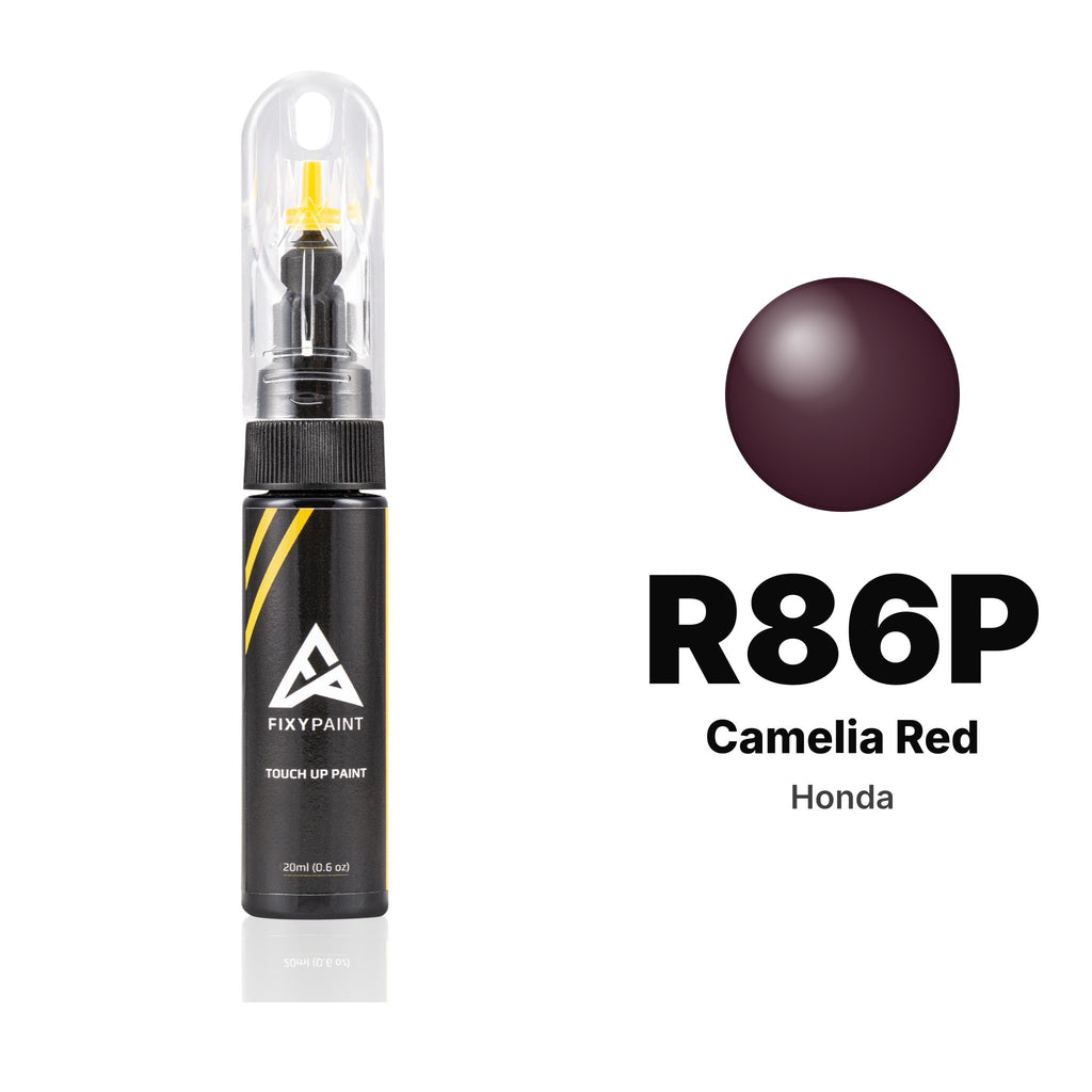 Touch-up paint for Honda R86P Camelia Red, Basic kit