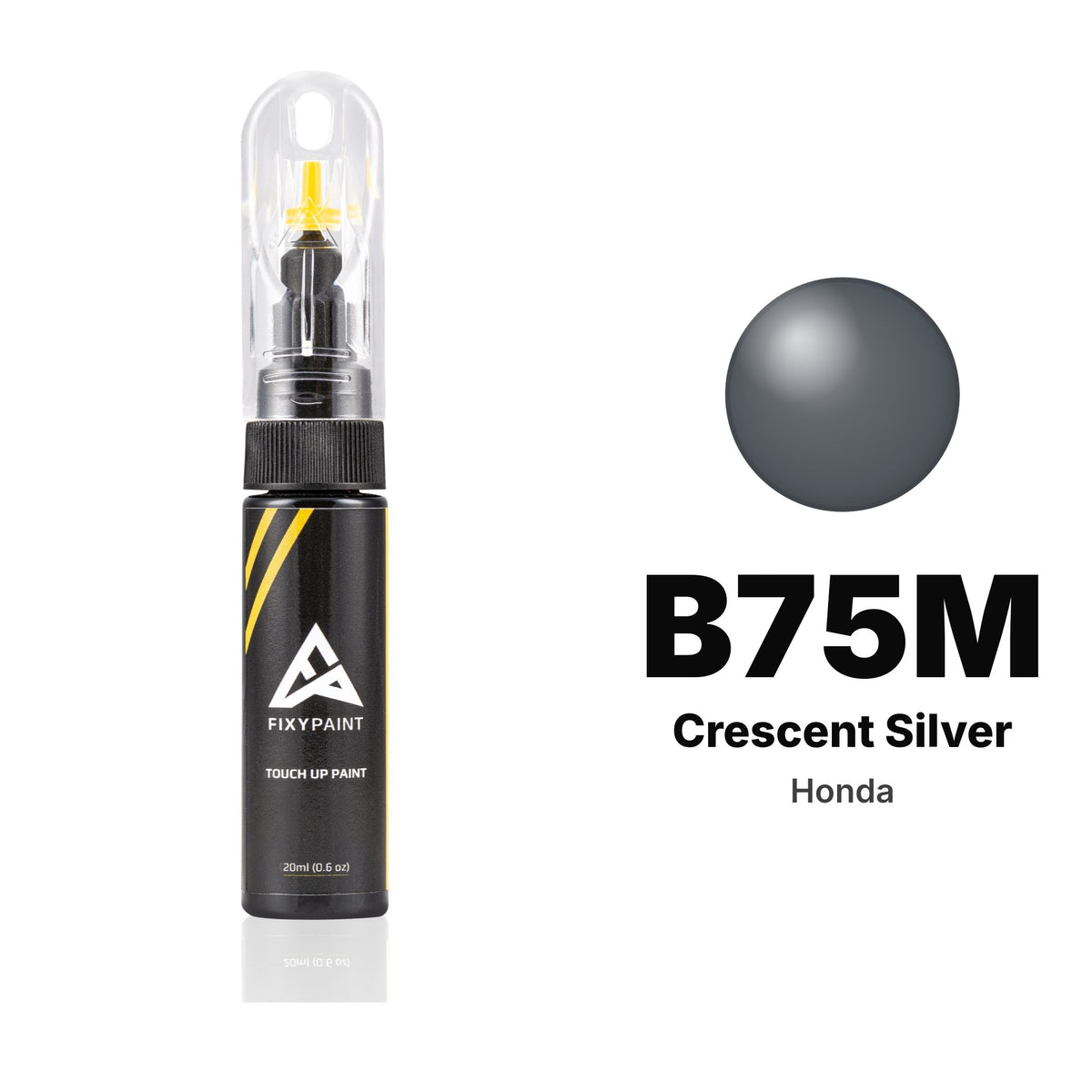Touch-up paint for Honda B75M Crescent Silver, Basic kit