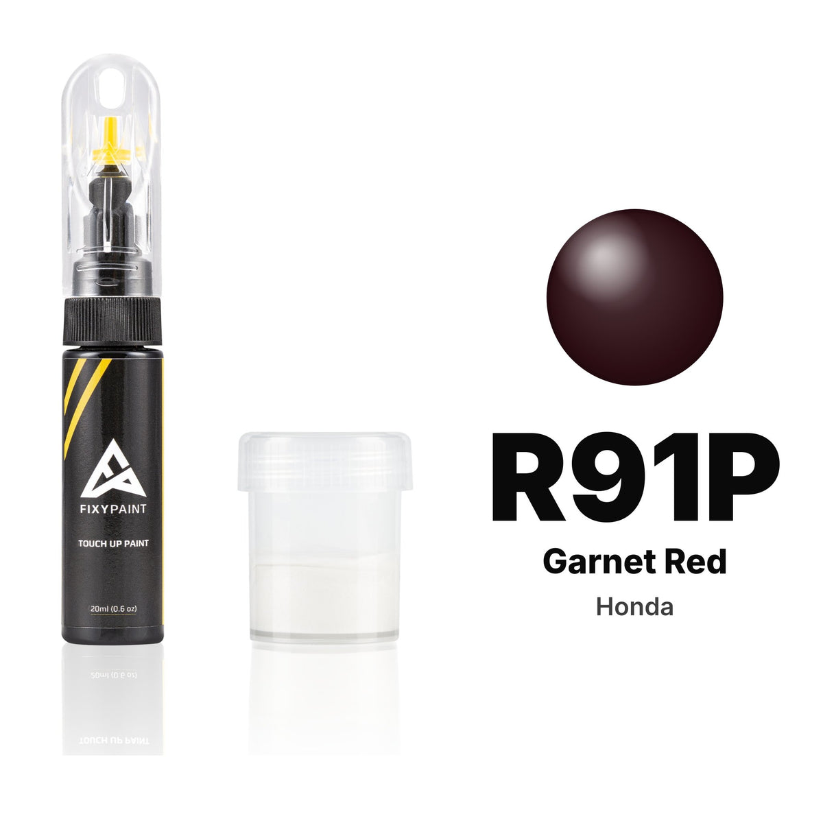 Touch-up paint for Honda R91P Garnet Red, Standard kit