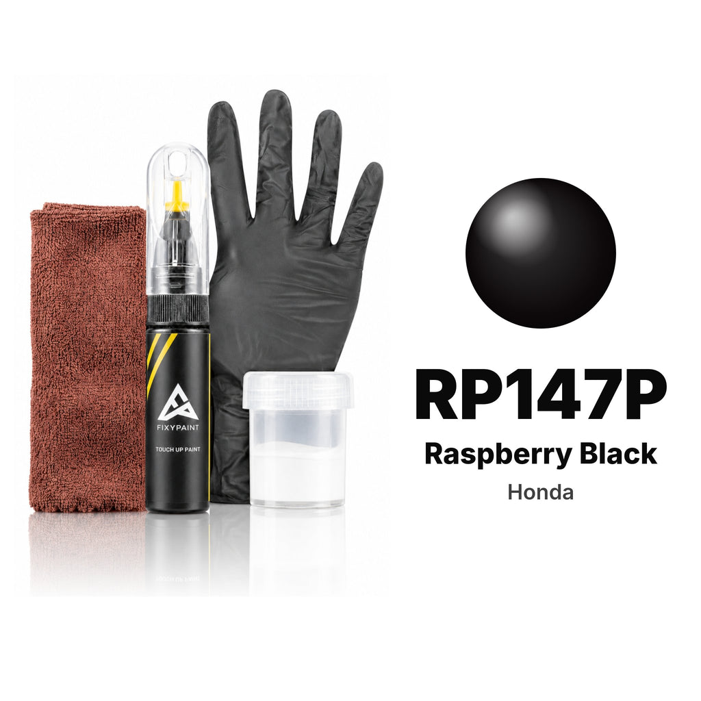Touch-up paint for Honda RP147P Raspberry Black, Complete kit