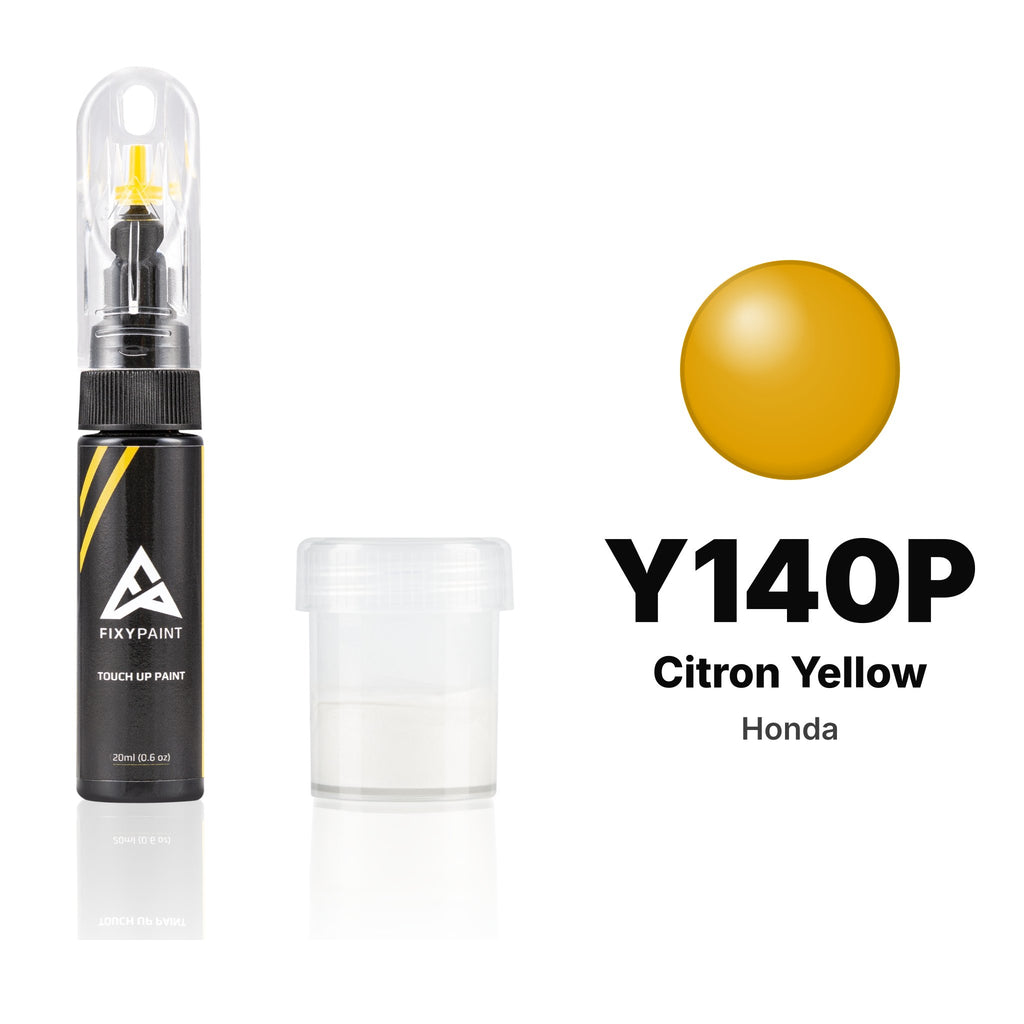 Touch-up paint for Honda Y140P Citron Yellow, Standard kit