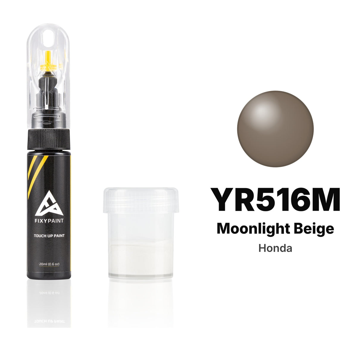 Touch-up paint for Honda YR516M Moonlight Beige, Standard kit