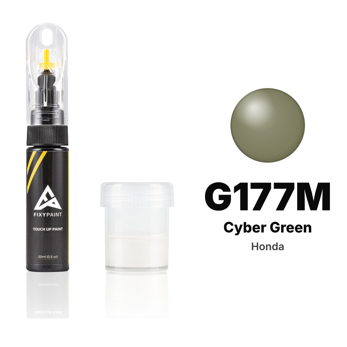 Touch-up paint for Honda G177M Cyber Green, Standard kit