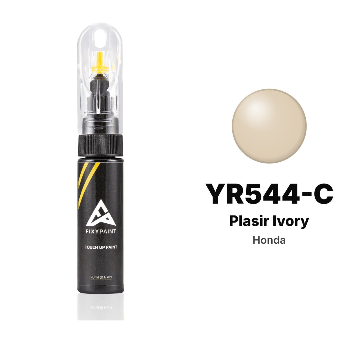 Touch-up paint for Honda YR544-C Plasir Ivory, Basic kit