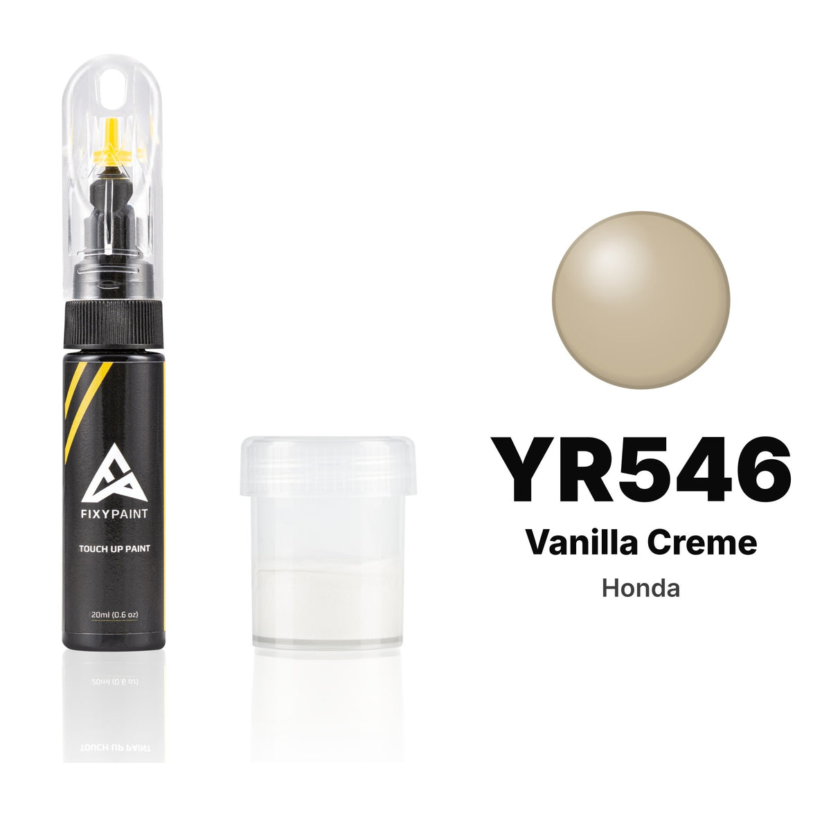 Touch-up paint for Honda YR546 Vanilla Creme, Standard kit
