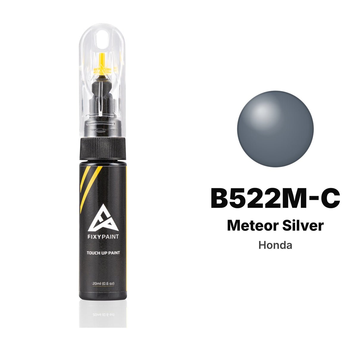 Honda B522M-C Meteor Silver touch-up paint, Basic kit