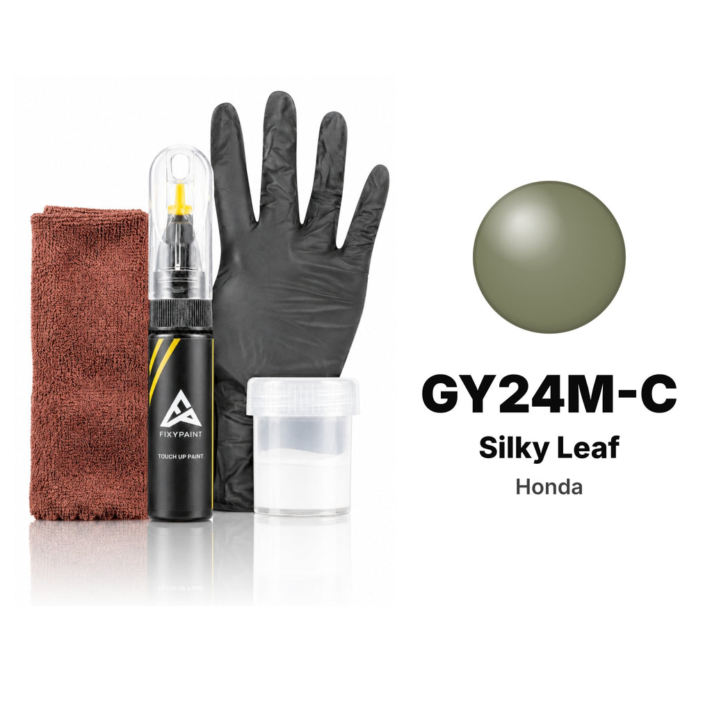 Touch-up paint for Honda GY24M-C Silky Leaf, Complete kit