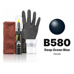 Touch-up paint for Honda B580 Deep Ocean Blue, Complete kit