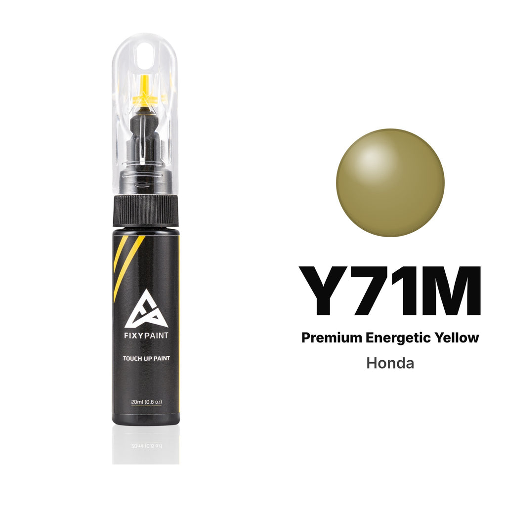 Touch-up paint for Honda Y71M Premium Energetic Yellow, Basic kit