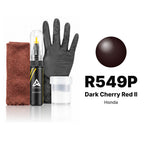 Touch-up paint for Honda R549P Dark Cherry Red II, Complete kit