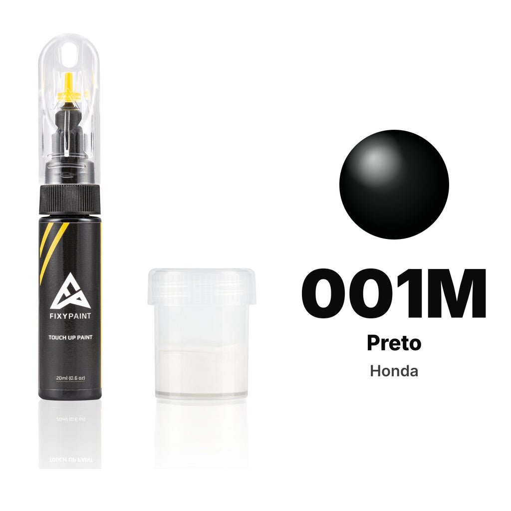 Touch-up paint for Honda 001M Preto, Standard kit