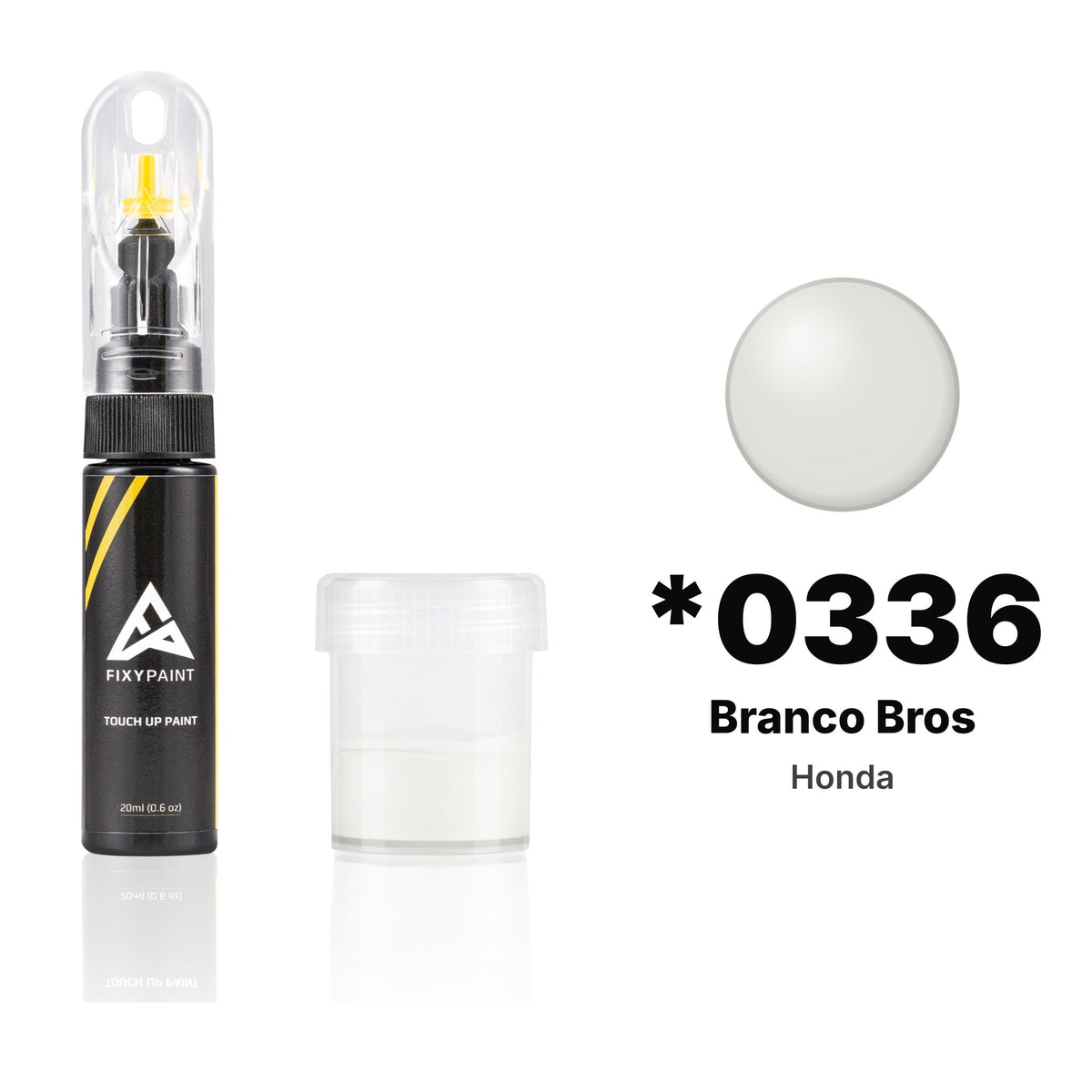 Touch-up paint for Honda *0336 Branco Bros, Standard kit
