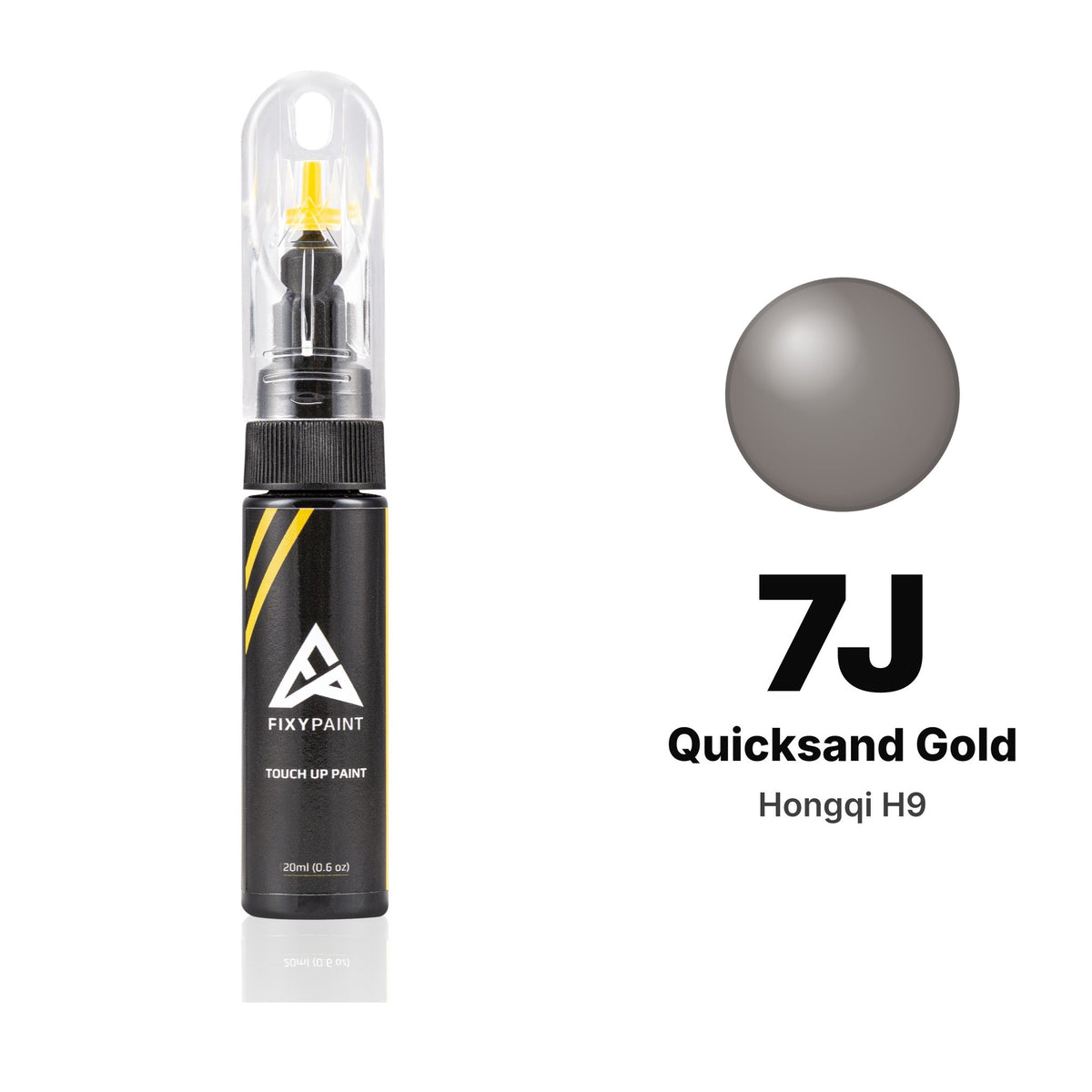 Vernice ritocco per Hongqi H9 – 7J Quicksand Gold (2022–2025), kit Base