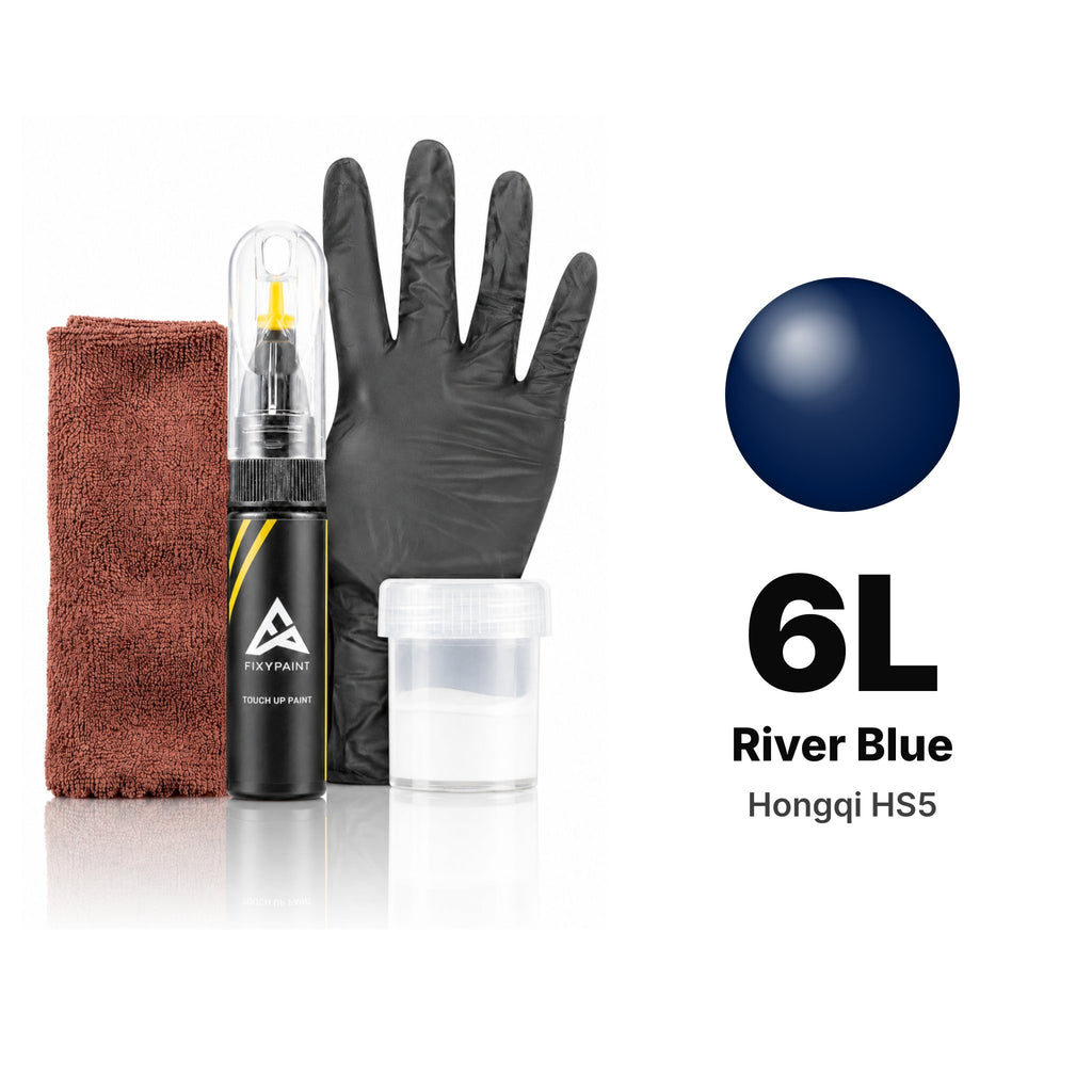 Touch-up paint for Hongqi HS5 6L River Blue, Complete kit