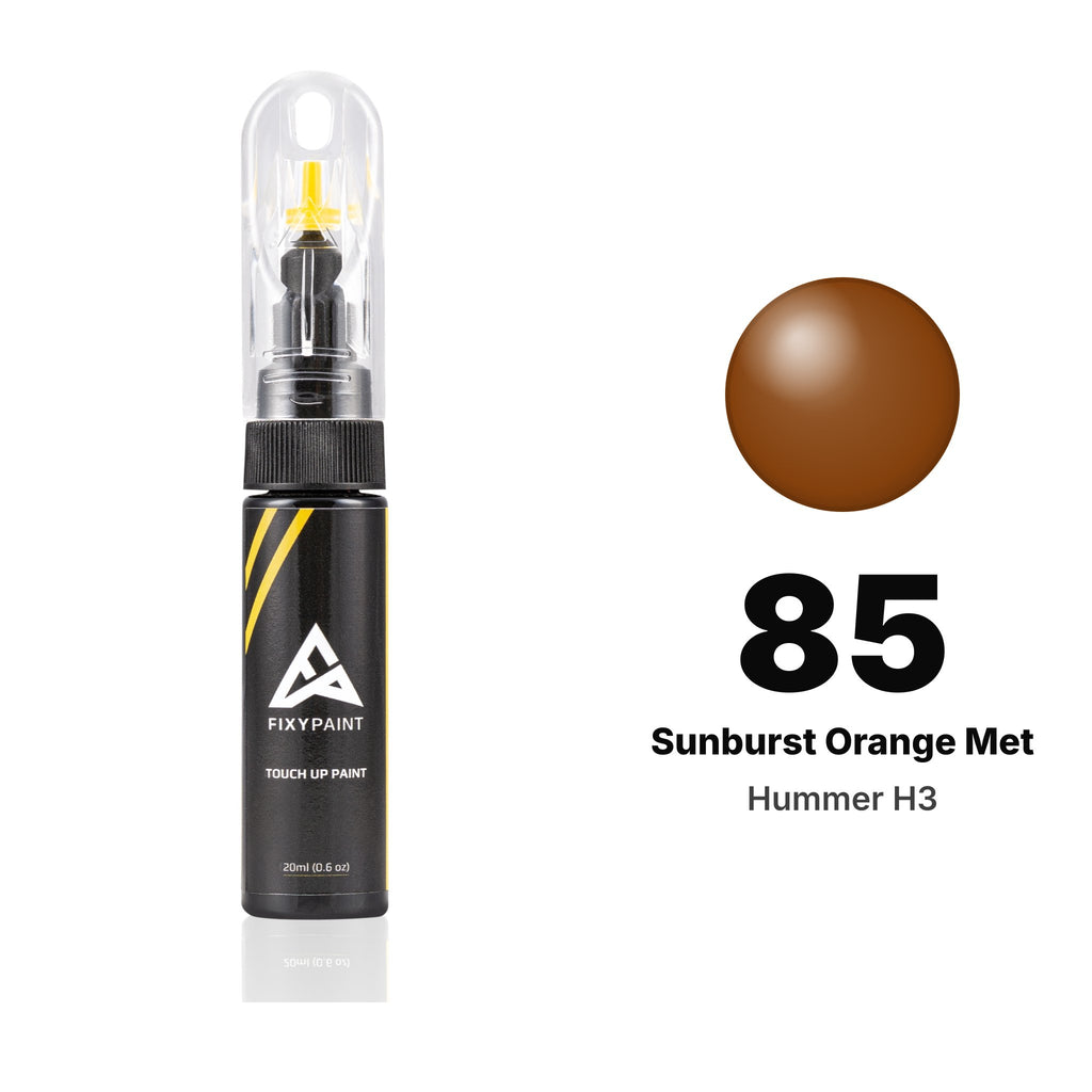 Touch-up paint for Hummer H3 85 Sunburst Orange Met, Basic kit