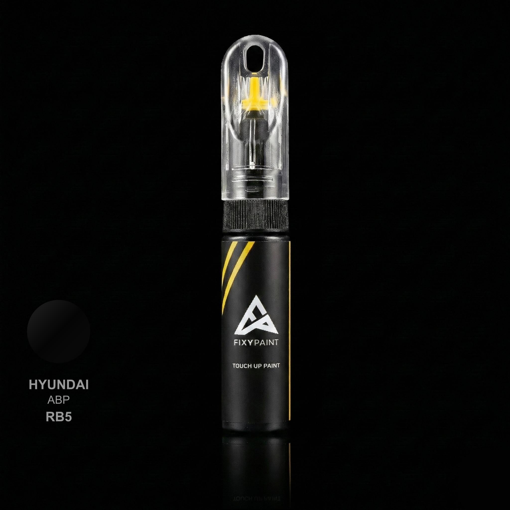 Hyundai Elantra touch up paint kit - BECKETTS BLACK RB5 scratch repair