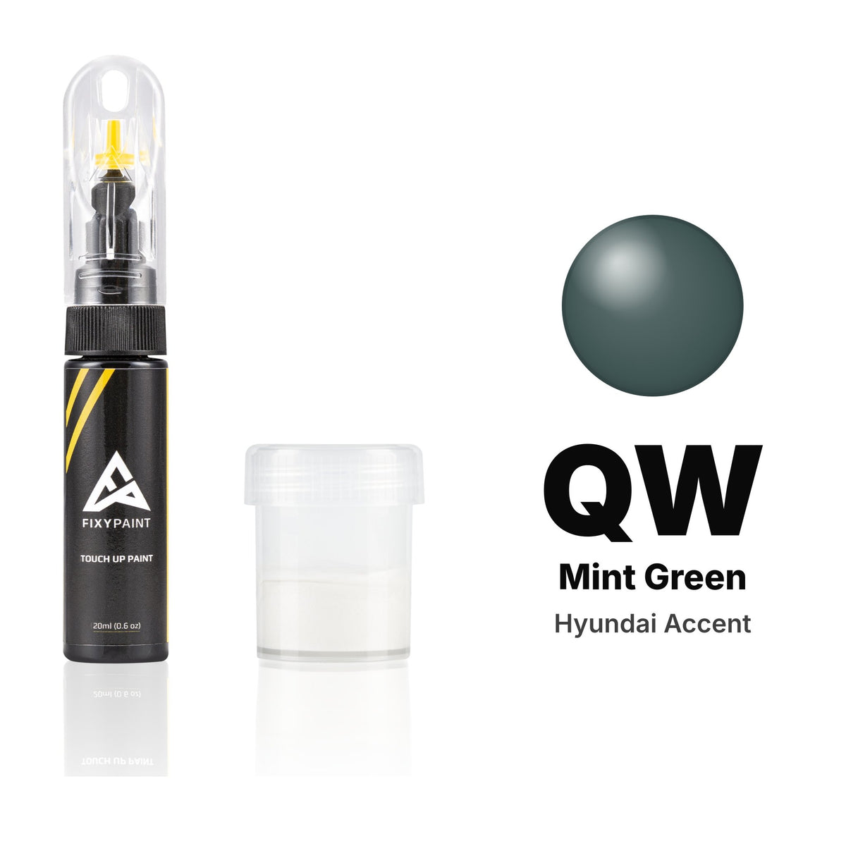 Touch-up paint for Hyundai Accent QW Mint Green, Standard kit
