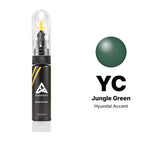 Touch-up paint for Hyundai Accent YC Jungle Green, Basic kit