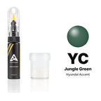 Touch-up paint for Hyundai Accent YC Jungle Green, Standard kit