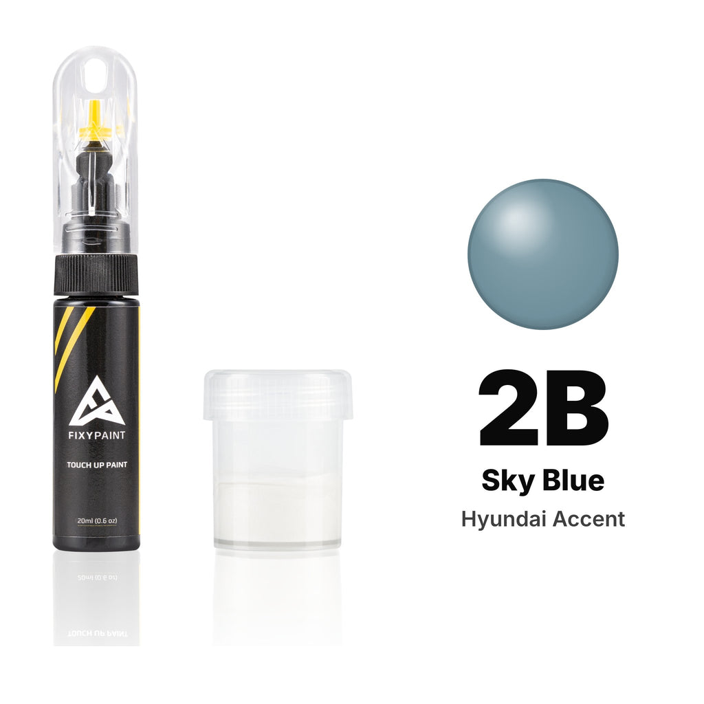 Touch-up paint for Hyundai Accent 2B Sky Blue, Standard kit