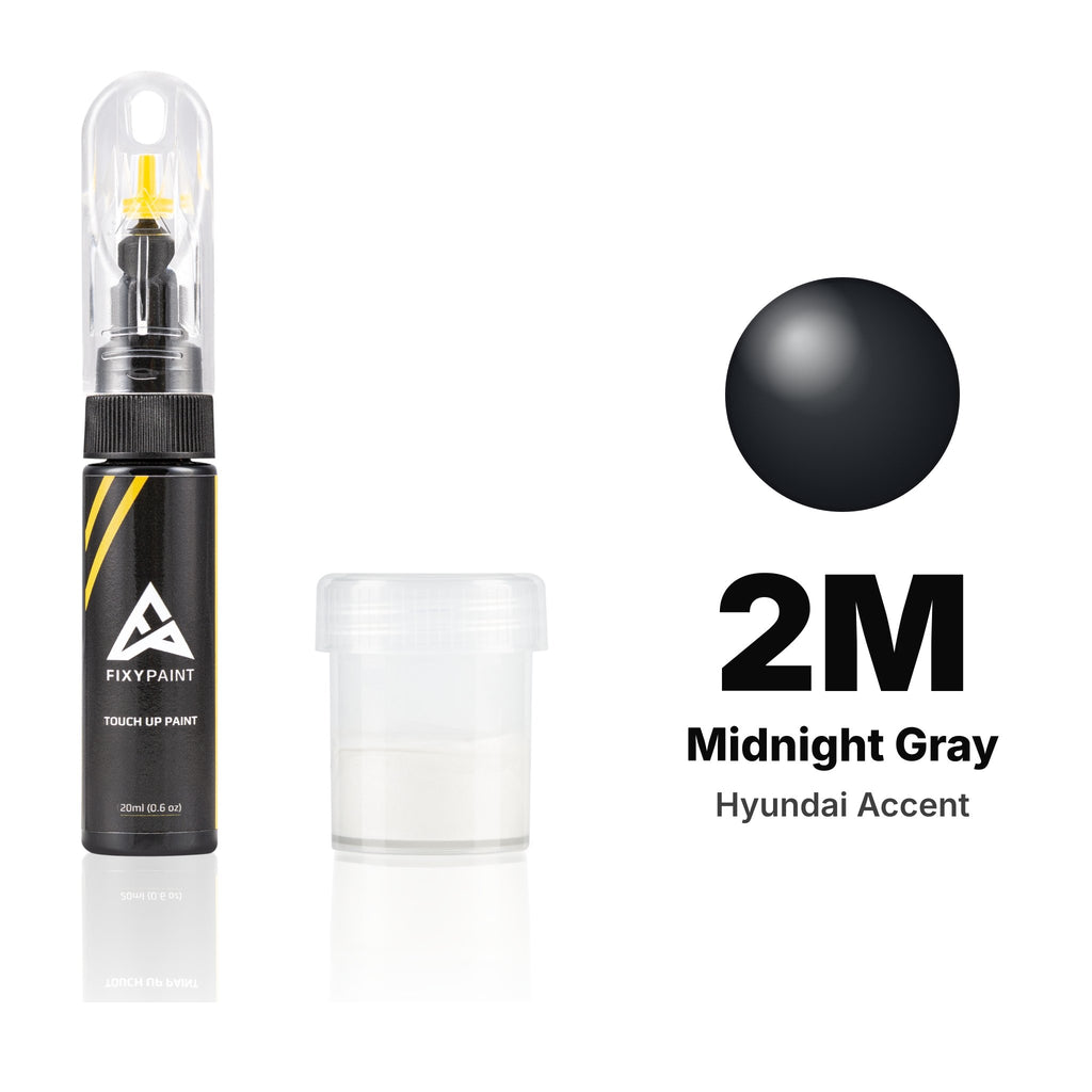 Touch-up paint for Hyundai Accent 2M Midnight Gray, Standard kit