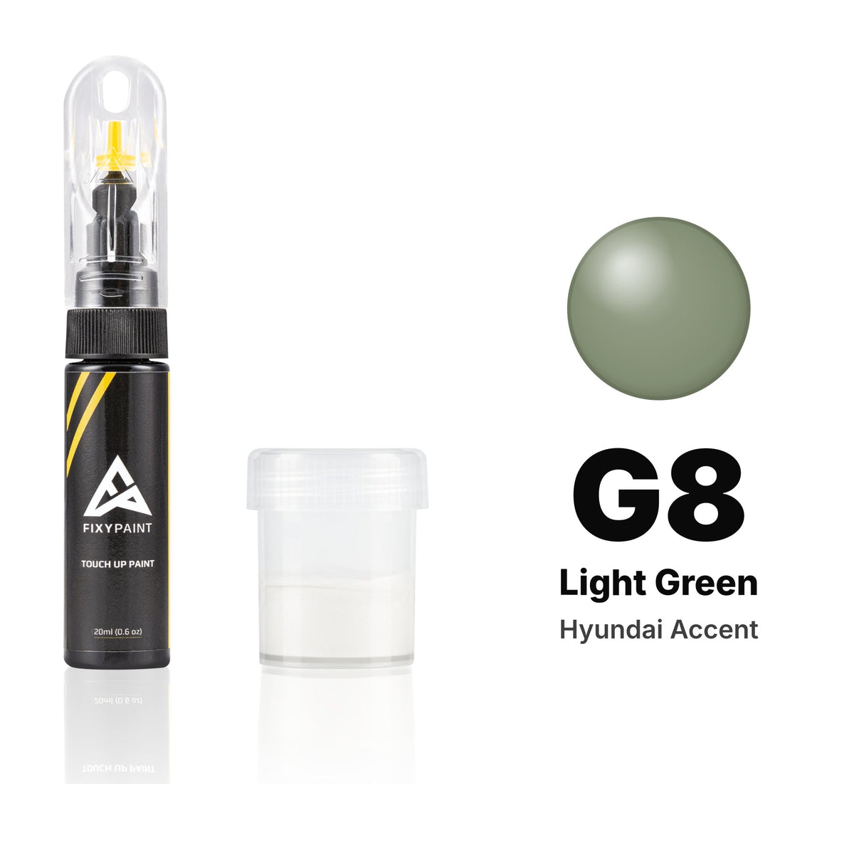 Touch-up paint for Hyundai Accent G8 Light Green, Standard kit