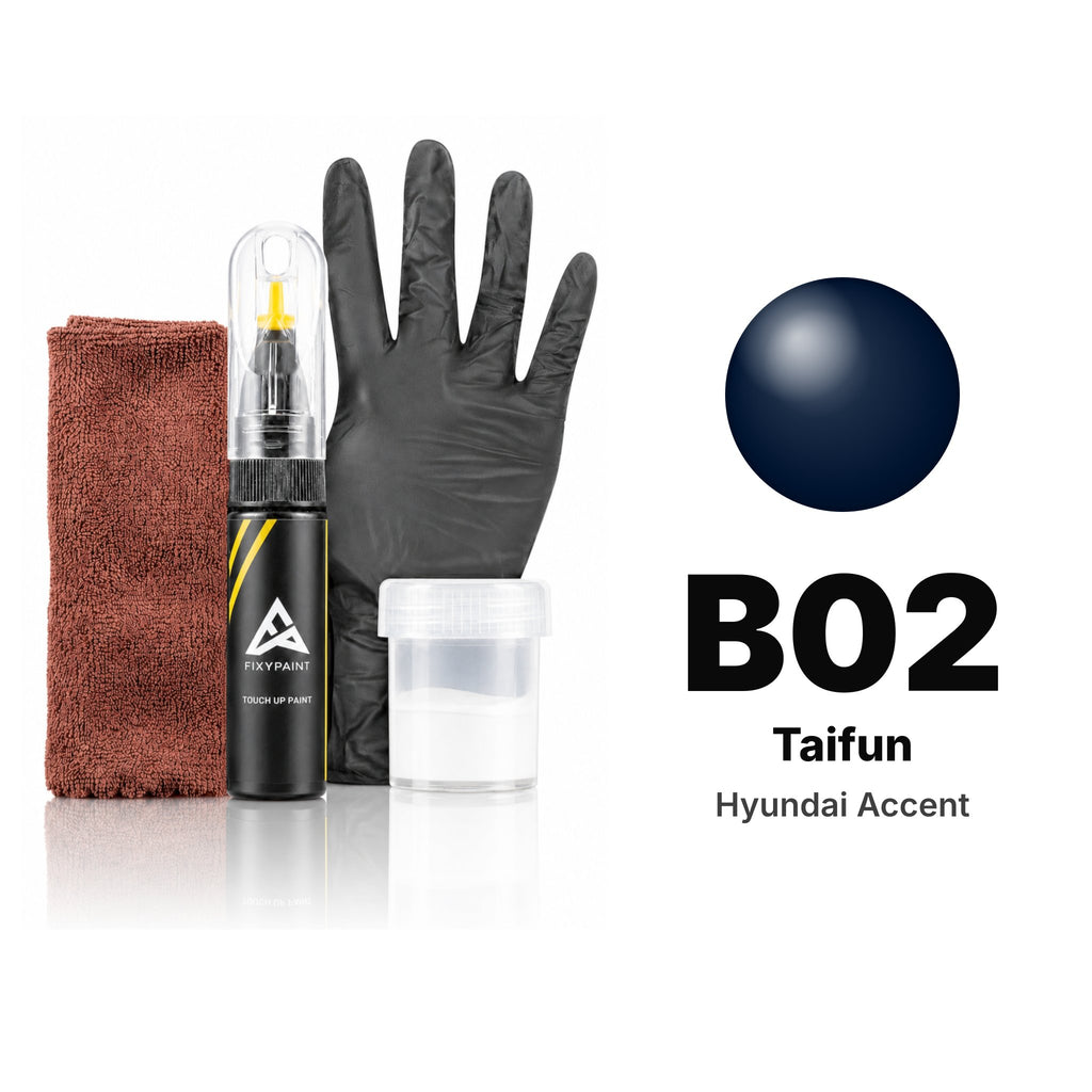 Touch-up paint for Hyundai Accent B02 Taifun, Complete kit