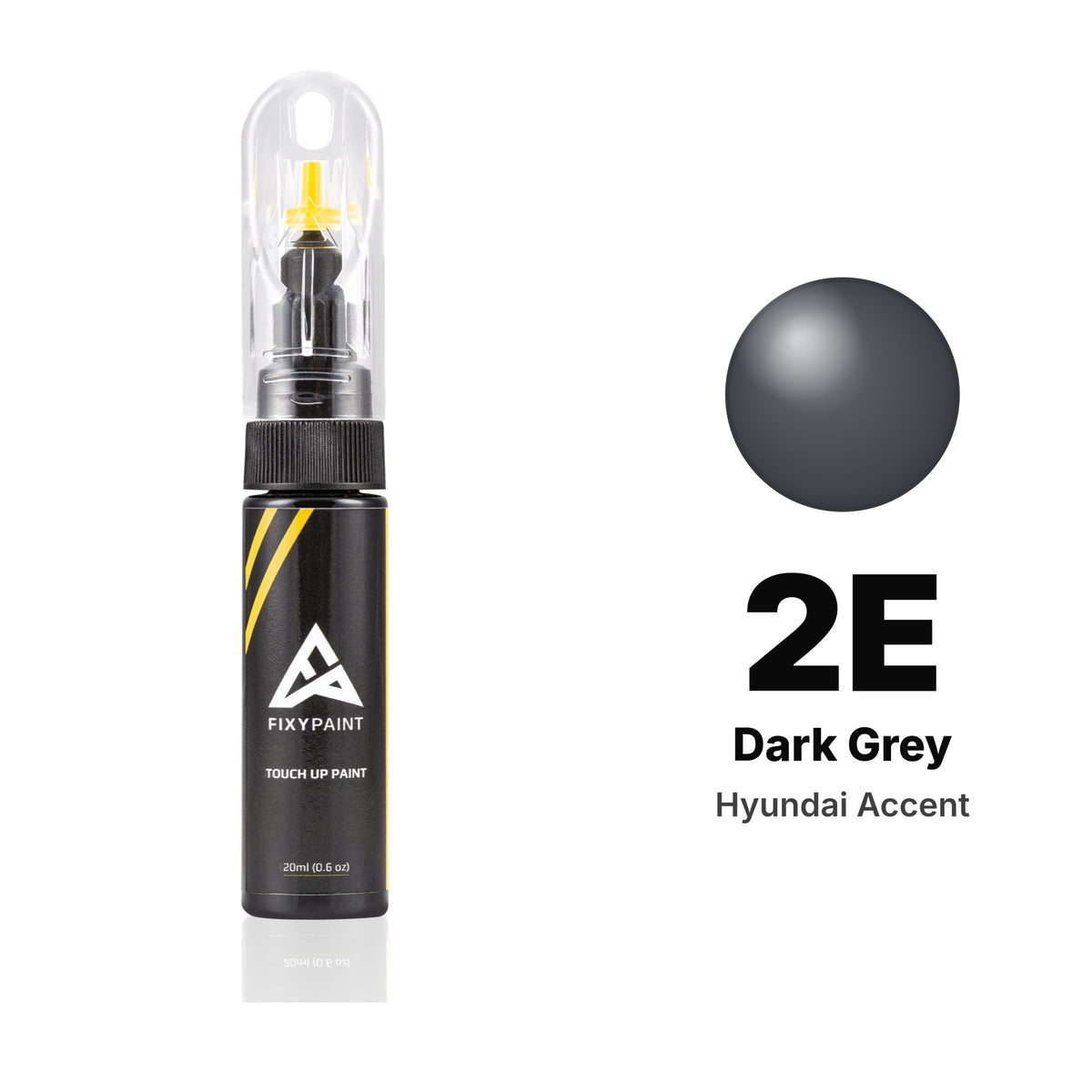 Touch-up paint for Hyundai Accent 2E Dark Grey, Basic kit