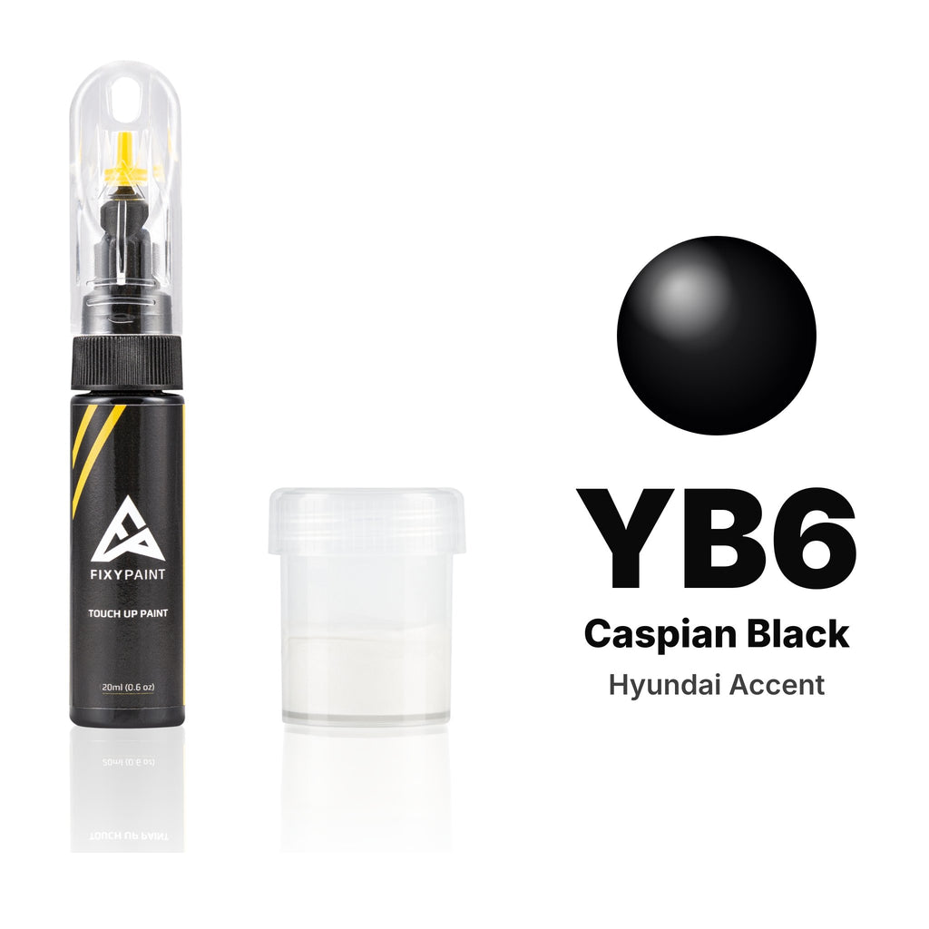 Touch-up paint for Hyundai Accent YB6 Caspian Black, Standard kit