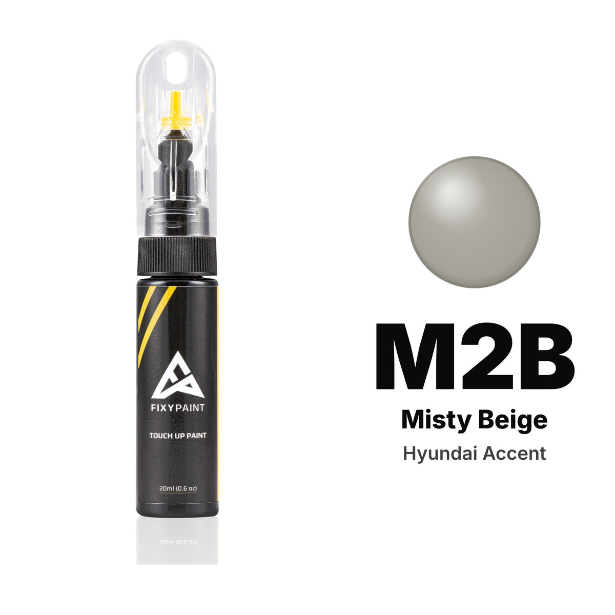 Touch-up paint for Hyundai Accent M2B Misty Beige, Basic kit