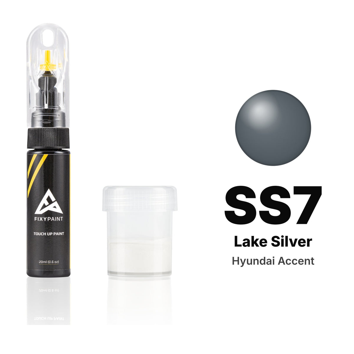 Touch-up paint for Hyundai Accent SS7 Lake Silver, Standard kit