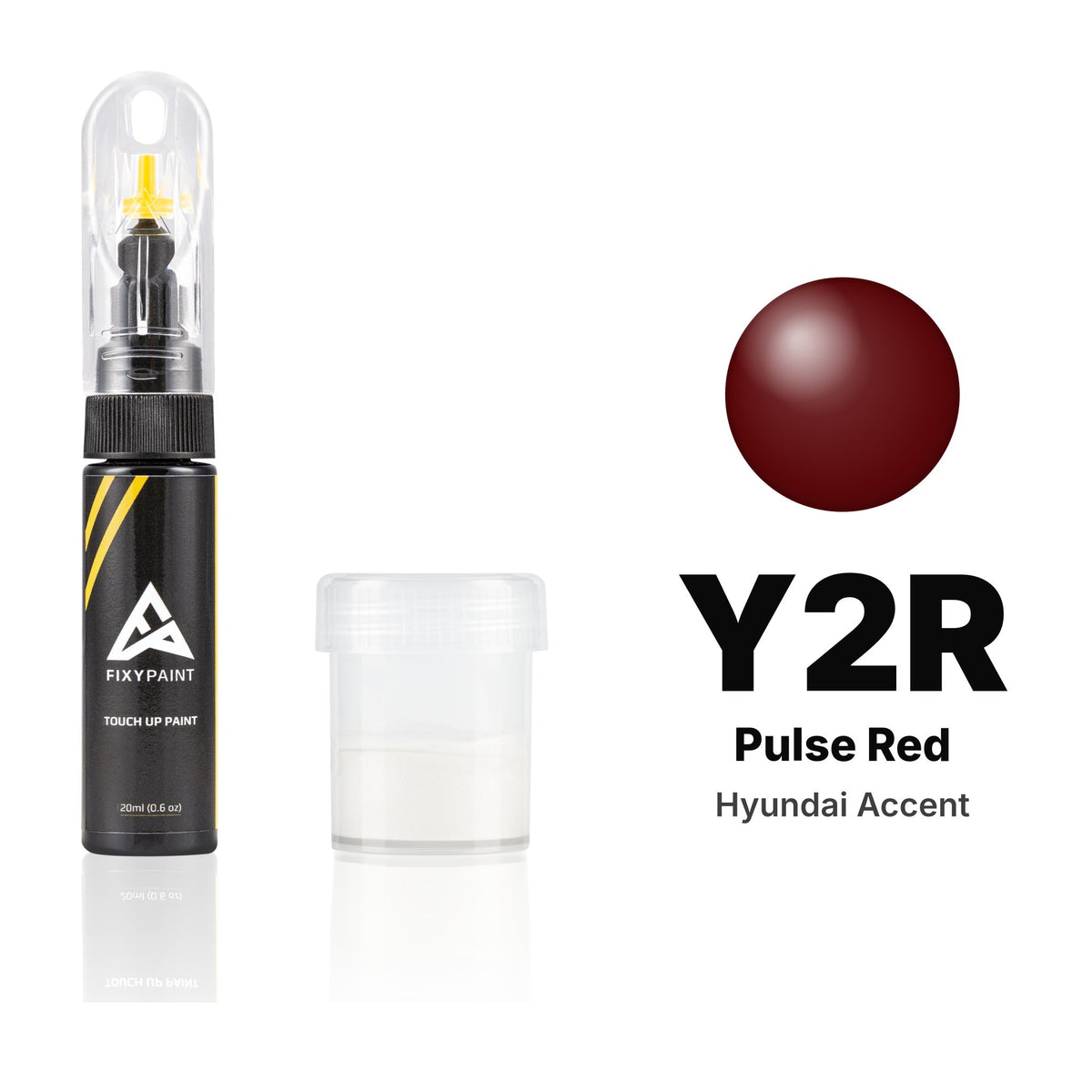 Touch-up paint for Hyundai Accent Y2R Pulse Red, Standard kit