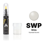 Touch-up paint for Hyundai Accent SWP White, Standard kit